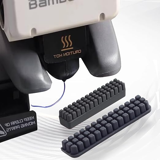 8 PCS Lab A1 Silicone Nozzle Brush Accessories,Mini Wiper Silicone Brush Nozzle Cleaning Brush for Bambu Lab A1 3D Printer Cleaning Tool 3D Printer Parts