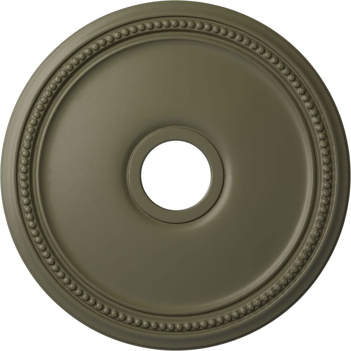 Ekena Millwork Cm18Dissf Diane Ceiling Medallion, 18Od X 3 5/8Id X 1 1/8P (Fits Canopies Up To 5 3/8), Hand-Painted Spartan Ston