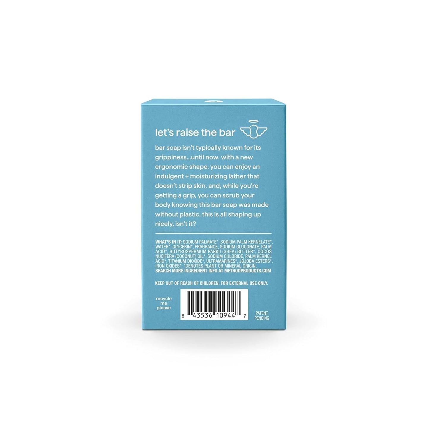 Method Bar Soap, Glacier + Granite, Plastic Free, 2 bars, 5oz each