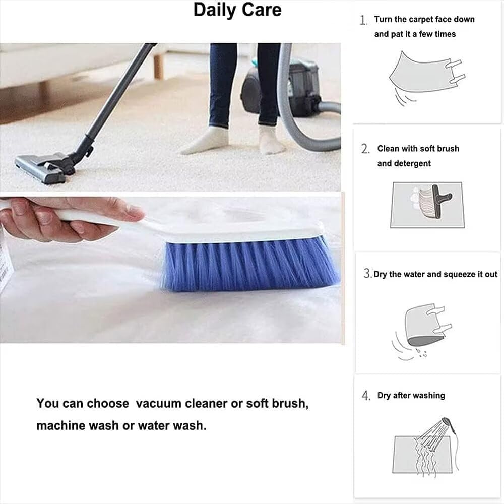 Soccer Bathroom Rugs Soft Bath Rugs Non Slip Washable Cover Floor Rug Absorbent Floor Mat Home Decor for Kitchen Bedroom Floor Mat 16x24 Inch
