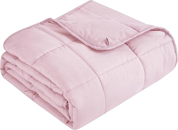 Topcee Weighted Blanket for Adults (20 lbs, 60" x 80") Queen Size Soft Cooling Heavy Blanket Sleeping, Apply to 190-210 lbs Body, Thick Breathable Blanket with Glass Bead, Easy Care