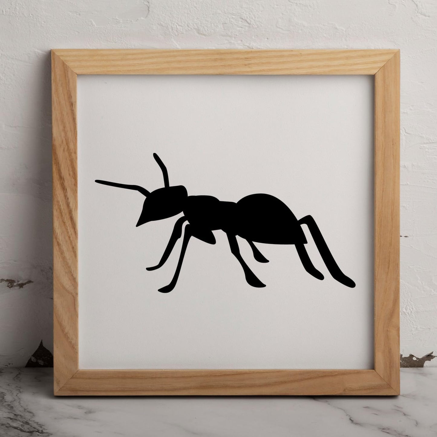 MAGJUCHE Ant Stencil 12 Inches, Reusable Stencil for Painting DIY Crafts Decor
