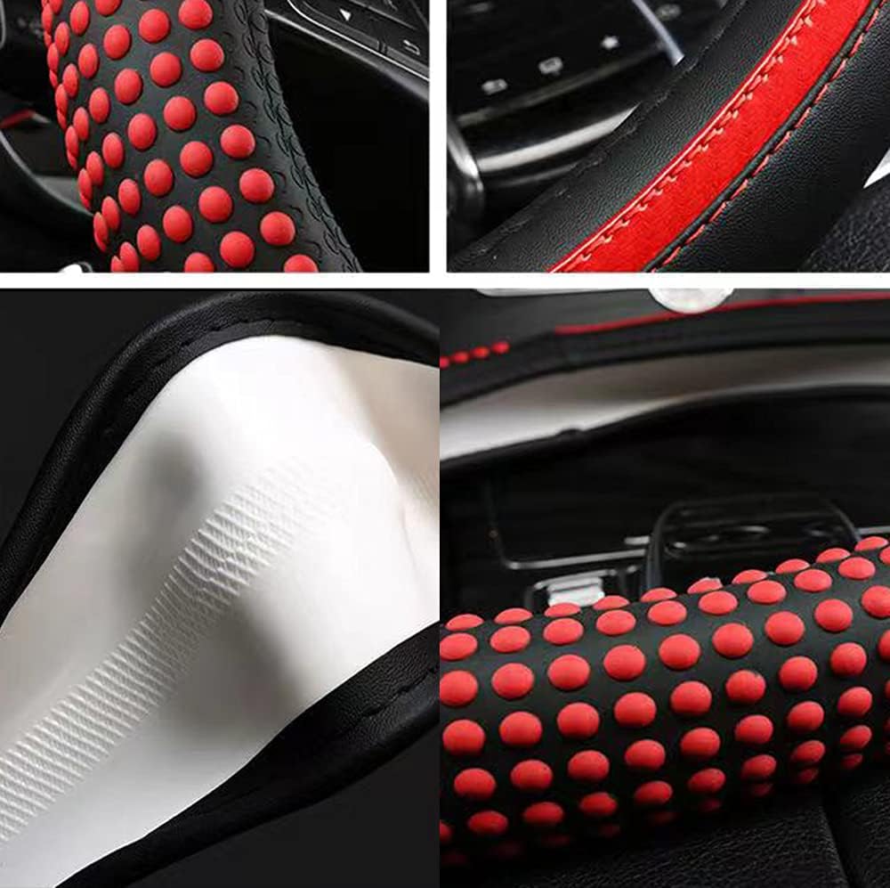 14 inch Golf Cart Steering Wheel Cover for Yamaha, Club Car DS & Precedent, 13.5 inch UTV Steering Wheel Covers,Universal Boat Steering Wheel Cover Non-Slip
