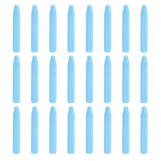 MECCANIXITY 25PCS Oil Pastels Set, Soft Oil Colored Drawing Pastels Chalk Vibrant Color for Artists Art Supplies for Beginners Teachers, Pale Blue