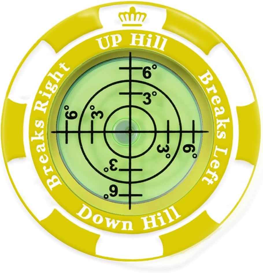 SlopeMaster ProGreen Reader - Golf Ball Marker with High Precision Green Reading Aid Golf Accessories for Men Women