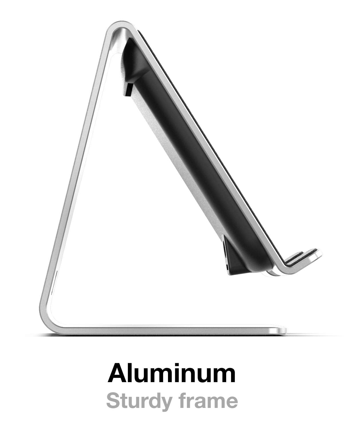 Encased Powerstand Wireless Charging Stand With Dimmable Led Backlights - Desktop Charger For Iphone, Android And Galaxy Phone M