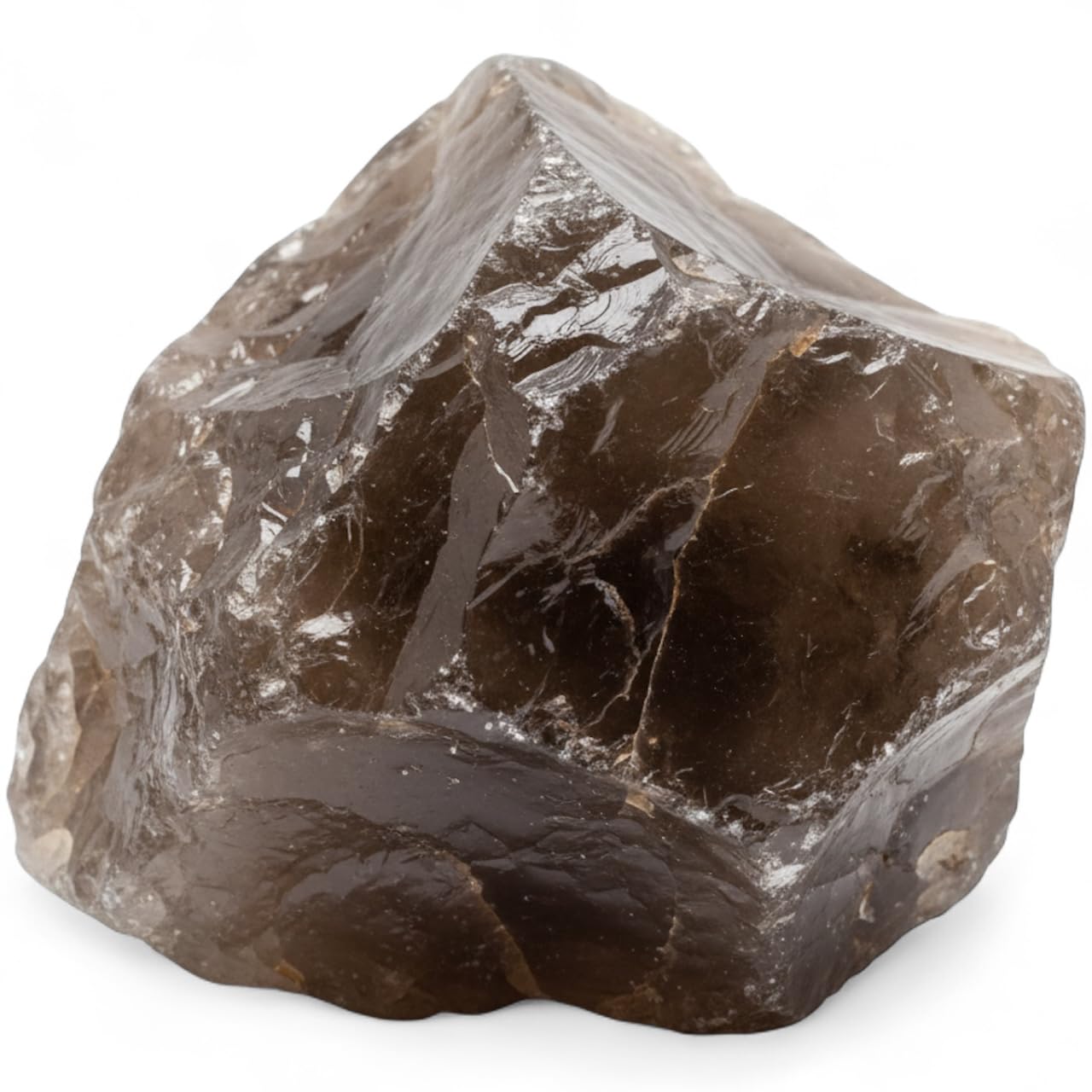 Large 1.25-2.0” Smoky Quartz Raw Crystal Stone – Natural Rough Gemstone for Meditation, Chakra Balancing, Grounding, Feng Shui, Reiki & Home Décorz