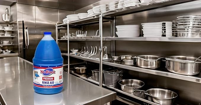 Nu-Foam Premium Rinse Aid - 1 Gallon
