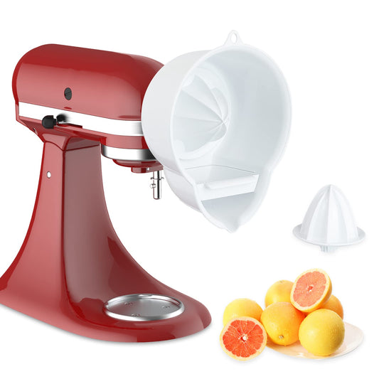 Juicer Attachment for KitchenAid Stand Mixer with 2 Size Reamer,Juicer for KitchenAid Stand Mixer Citrus Juice Attachment Accessories by InnoMoon