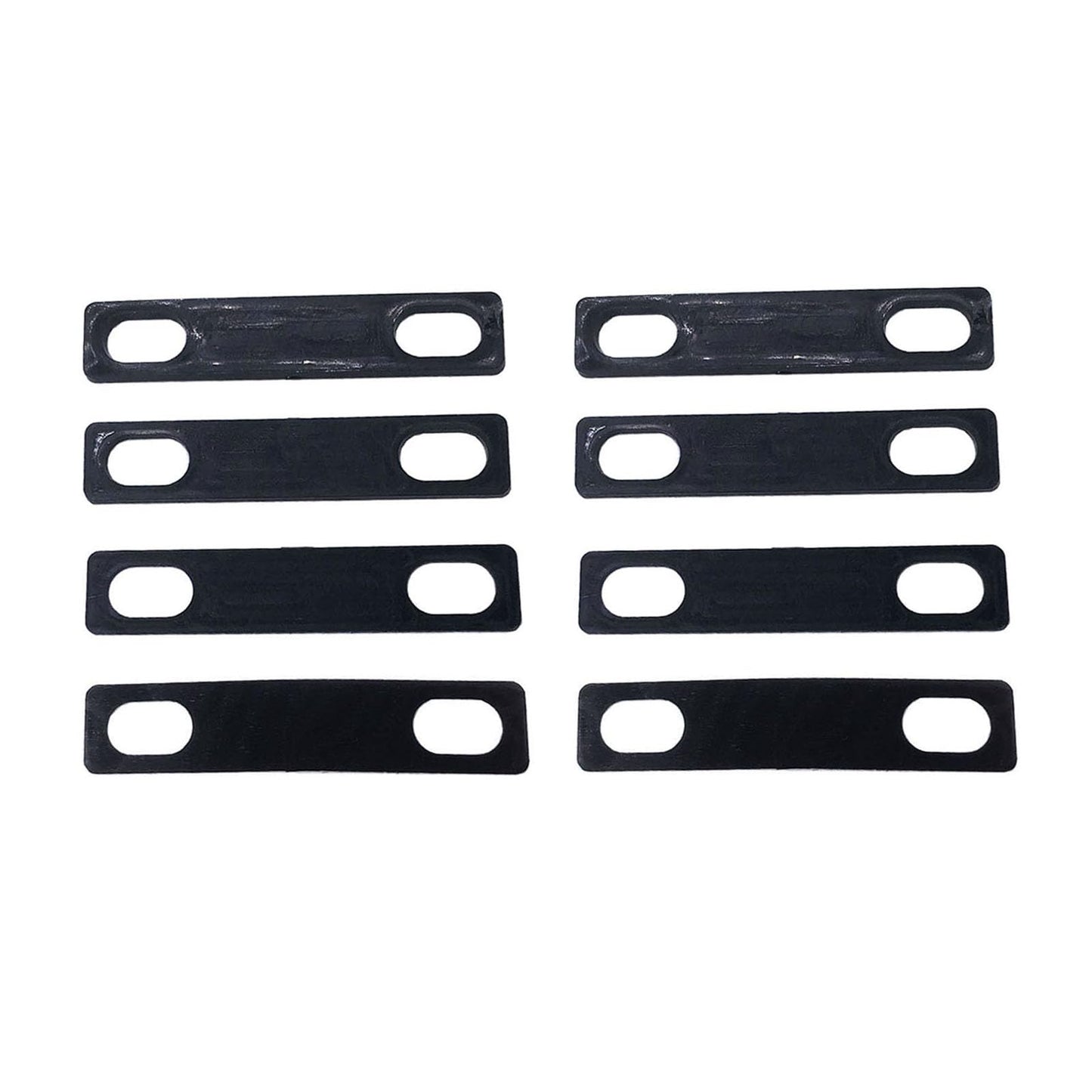 Tuoren 8Pcs Guitar Neck Shims Includes 2Pcs 0.1Mm, 2Pcs 0.3Mm, 2Pcs 0.5Mm And 2 Pcs 1Mm Thickness For Guitar Bass Bolt-On Neck R