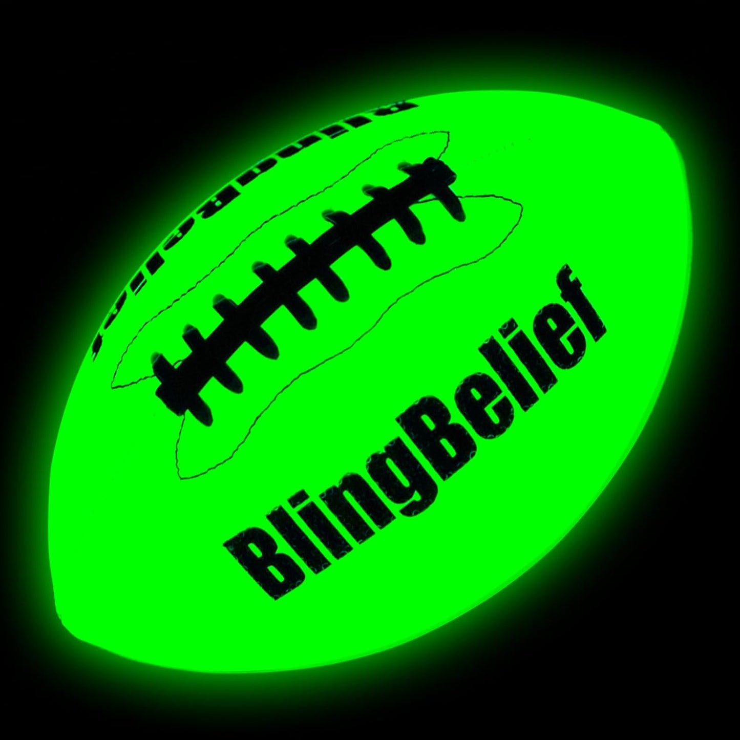 Super Bright Glow in The Dark Baseball,Soccer Ball,Volleyball,Football, Light Up Luminous Baseball, Official Size and Weight Football, Recreational Use Practice Volleyball