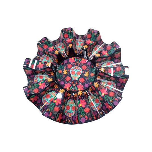 Prepara Day of the Dead Taco Carousel, Black