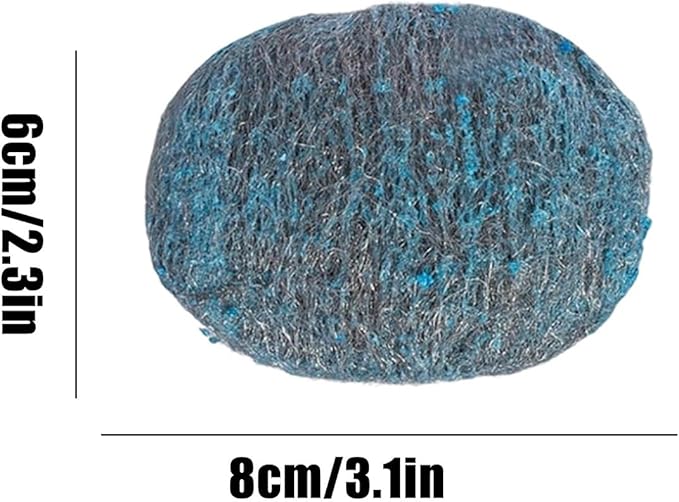 Steel Wool Soap Pad, Enhanced Cleaning Power, 10 Pieces, Steel Wool Scrubber, Stainless Scrubber, Clean Scent Boost, for Kitchens, Bathrooms, Sinks, Tile, Pots, Pans, Bowls, Plates, Dish