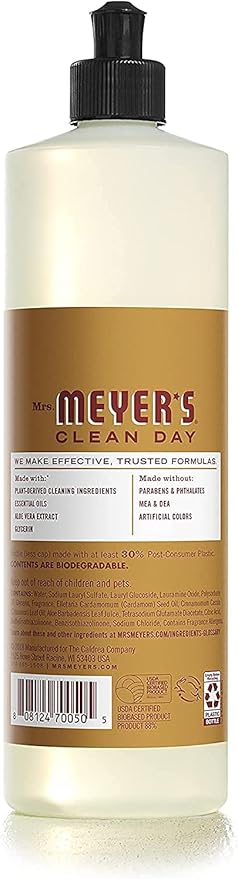 Mrs. MEYER'S Liquid Dish Soap Apple Cider 16 OZ (Pack - 1)