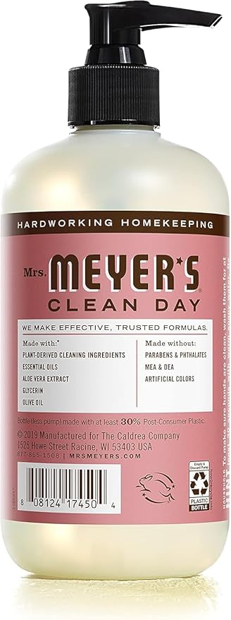 Mrs. MEYER'S Clean Day Rosemary Liquid Hand Soap 12.5 Oz. (Pack of 1)