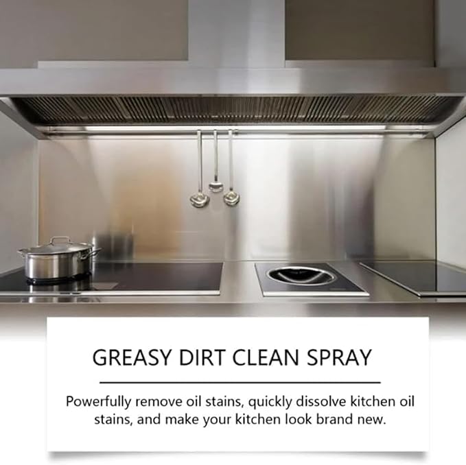 Fly Cleanse Natural Formula Appliances, Kitchen Appliance Cleaner, Multipurpose Home & Kitchen Cleaner Spray, For Hold,Oven,Stove,Range Hood (1Pcs)