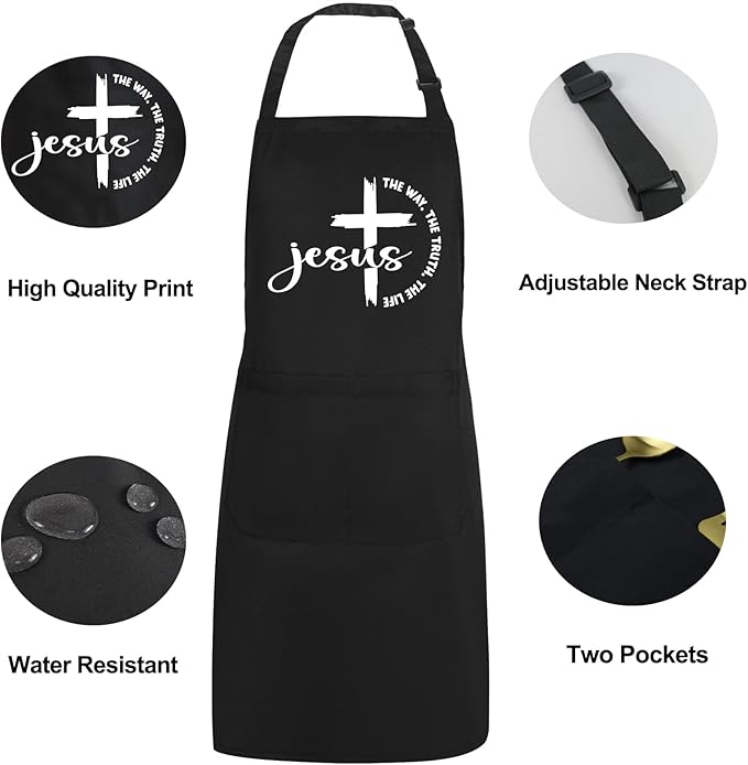 Funny Aprons for Men, Adjustable Mens apron for Grilling BBQ Cooking Grill Kitchen Chef, Birthday Gifts for Men Him