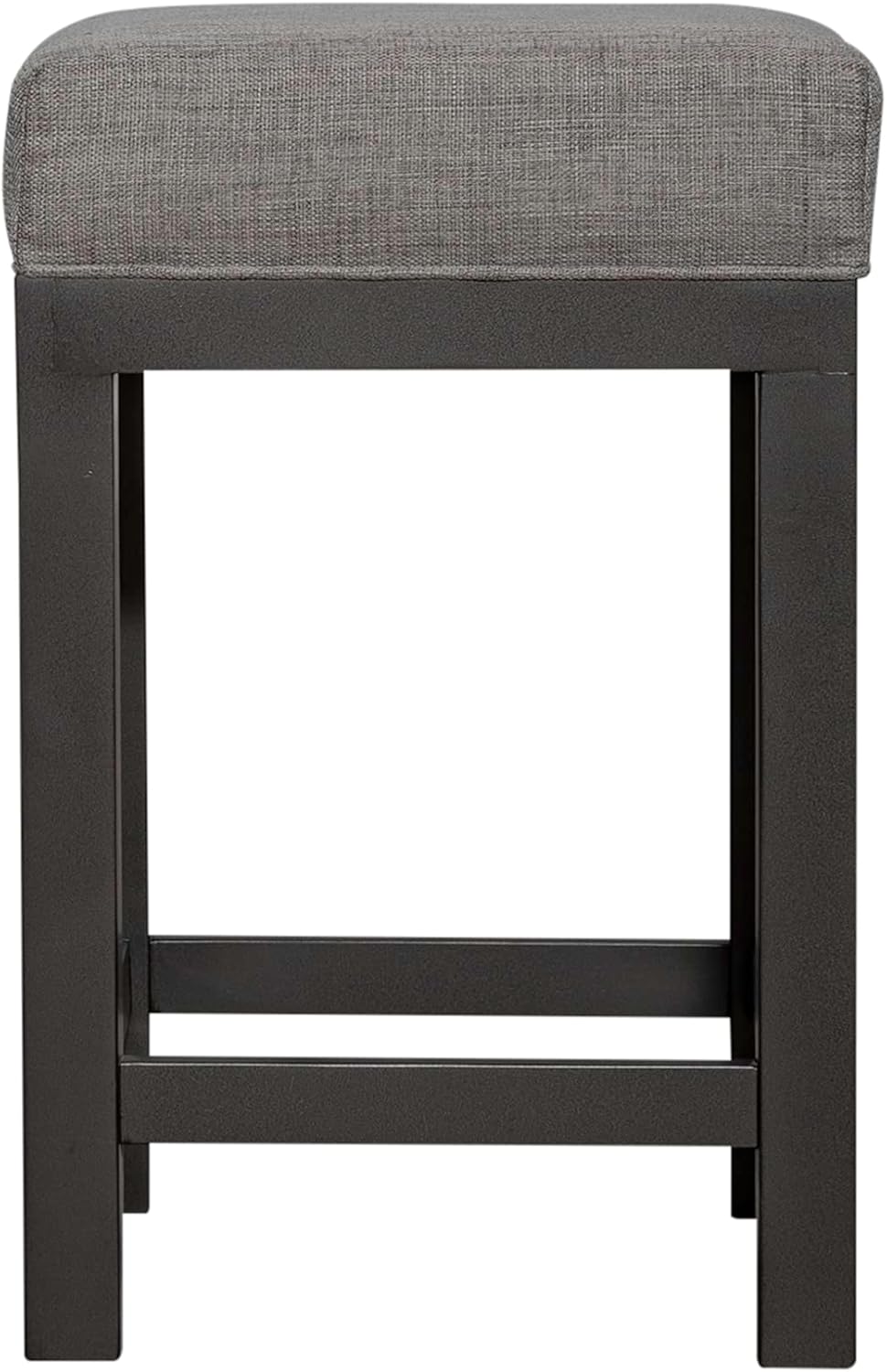 Liberty Furniture Industries Tanners Creek Uph Console Stool (3 Piece Set), W19 x D16 x H25, Medium Gray