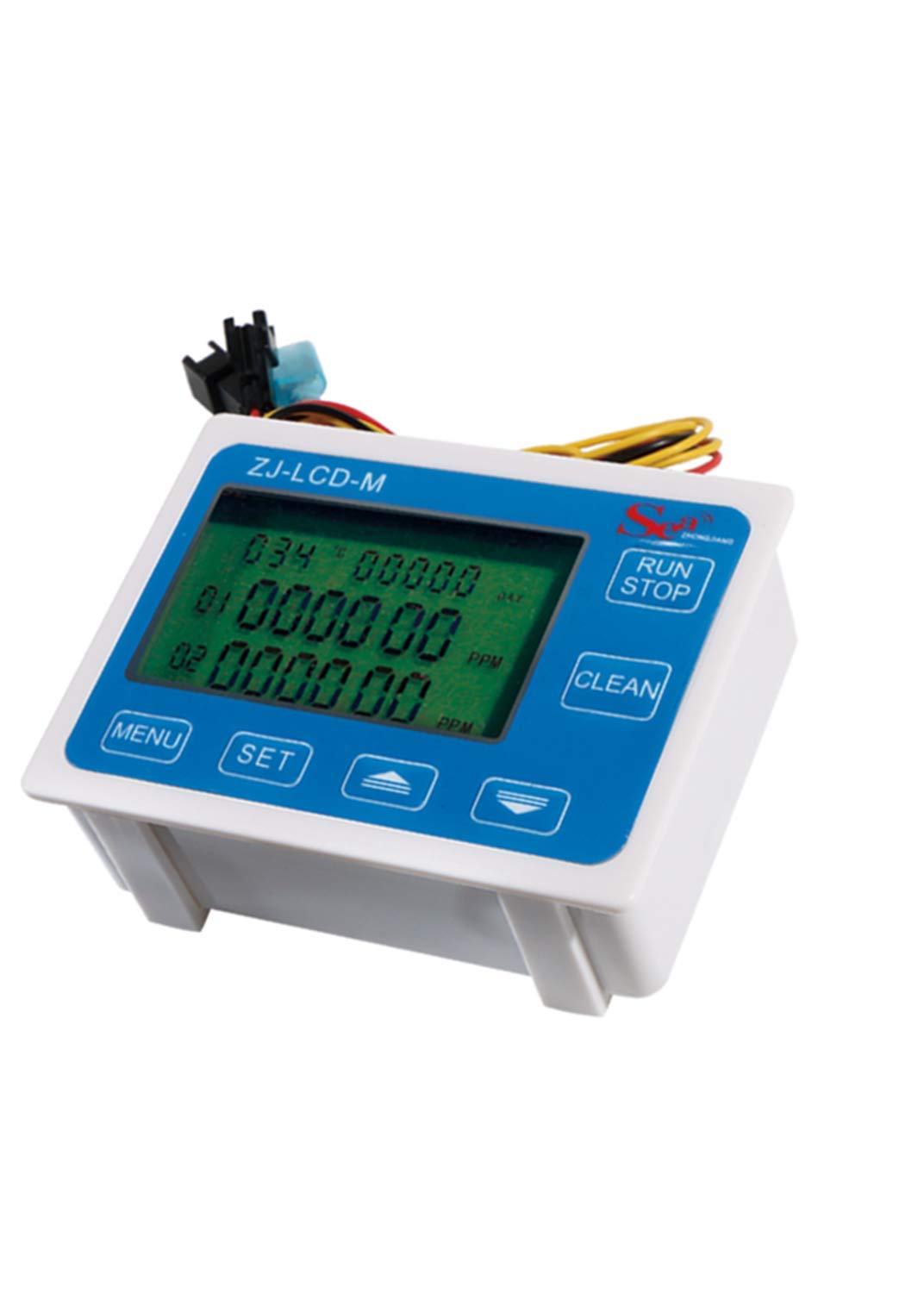 GREDIA Digital LCD Display Quantitative Controller Water Control + 3/4" Hall Effect Flow Sensor Flowmeter + 3/4" Solenoid Valve N/C Normally Closed +24V Power