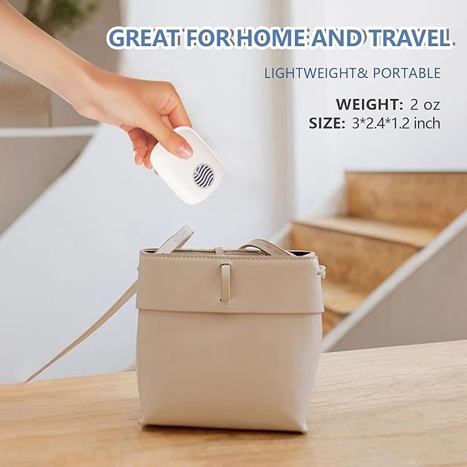 UV-C Toothbrush Sanitizer Cover Case and Holder Electric Travel Toothbrush Cover with Holder for Any Toothbrush Head Rechargeable Toothbrush Travel Case White