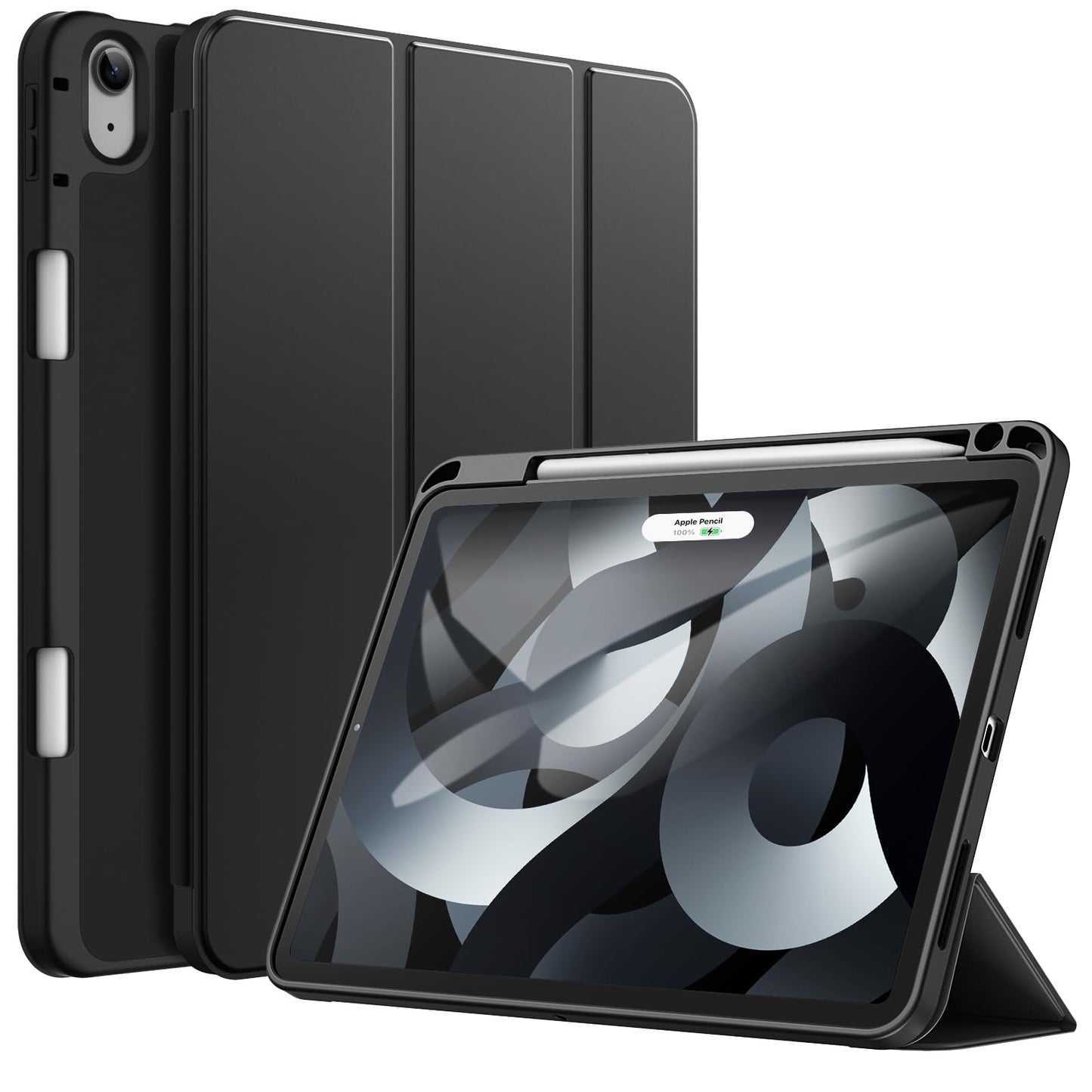 Jetech Case For Ipad Air 11-Inch M3/M2 (2025/2024), Ipad Air 5/4 (2022/2020 5Th/4Th Generation 10.9-Inch) With Pencil Holder, Sl