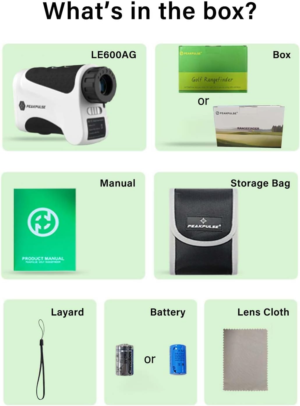 Golf Rangefinder 650/1200/1700 Yards Range Finder Golfing 6X Magnification 0.5 Yard Accuracy Flag Pin Lock Vibration Fast Focus