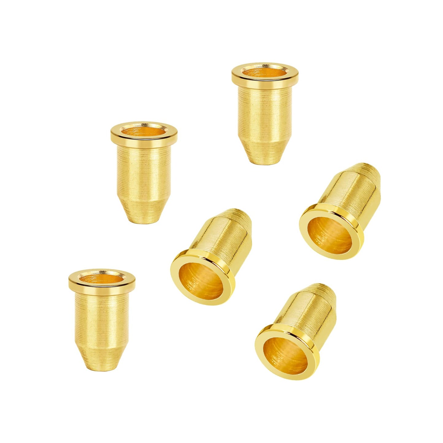 Banworks Guitar String Mounting Ferrules 6.4Mm (1/4) Vintage String Through Body Ferrule For Telecaster Tele Guitars Pack Of 6 J