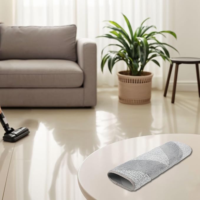 Replacement Mop Cloth for Eureka J20 Robot Vacuum Cleaner Washable Reusable Microfiber Pad Deep Cleaning Easy Installation Carpet Friendly Machine Wash Safe Fit for J20 Hard Floors Stain Removal