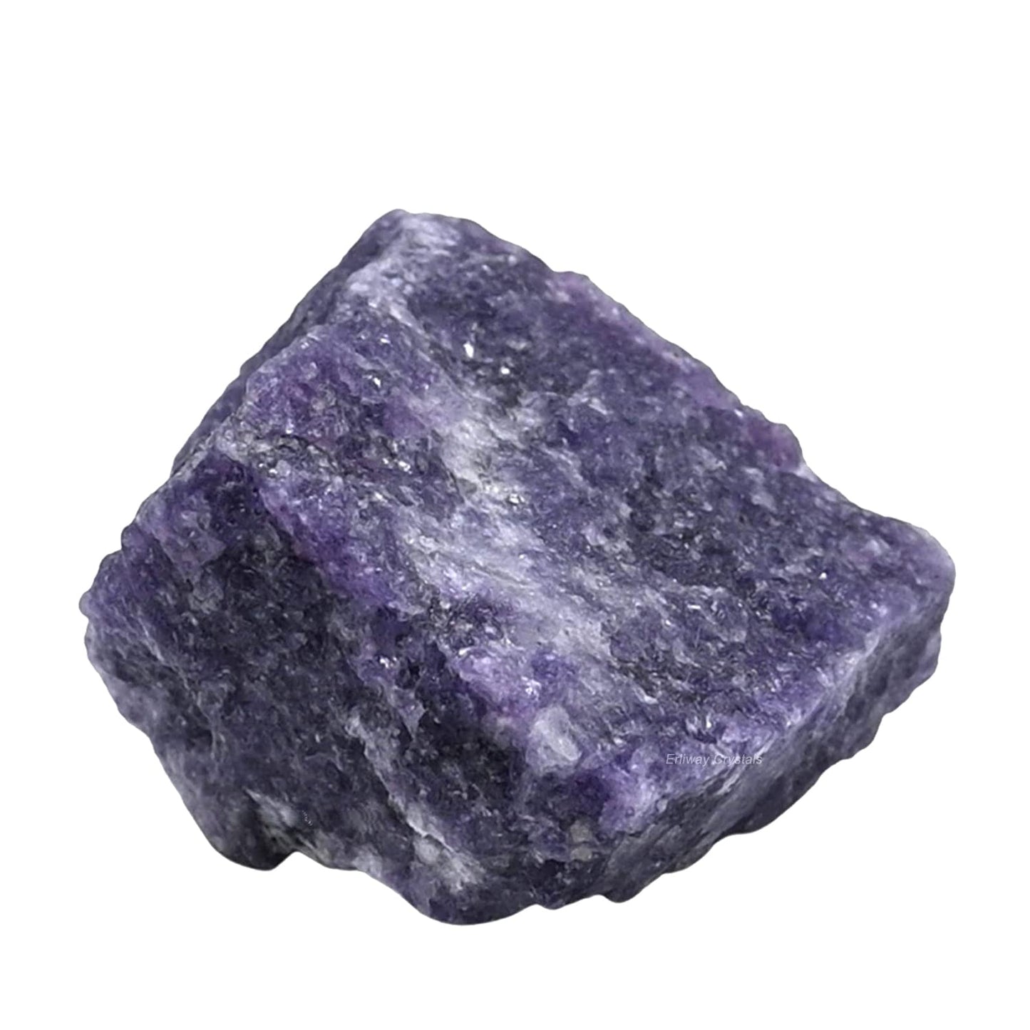 Lepidolite Raw Crystals, Large 1.25-2.0" Healing Crystals Natural Rough Stones Crystal for Tumbling, Cabbing, Fountain Rocks, Decoration, Polishing, Wire Wrapping, Wicca & Reiki