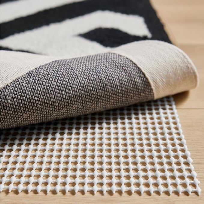 GORILLA GRIP Strong Rug Pad Gripper, 7x10 FT, US Designed, Grips Keep Area Rugs Safe and in Place, Thick, Slip and Skid Resistant Pads for Hard Floors, Under Carpet Mat Cushion and Hardwood Protection