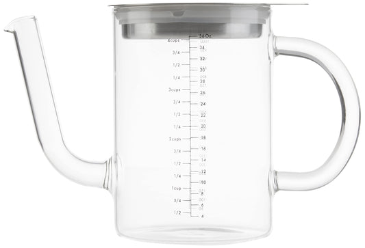 Norpro Glass Gravy Separator with Strainer