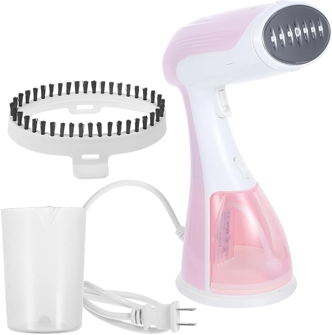 TIDTALEO Portable Handheld Garment Steamer Small Travel Steam Iron Fast Heat-up Wrinkle Remover for Clothes Curtains Abs Stainless Steel Design