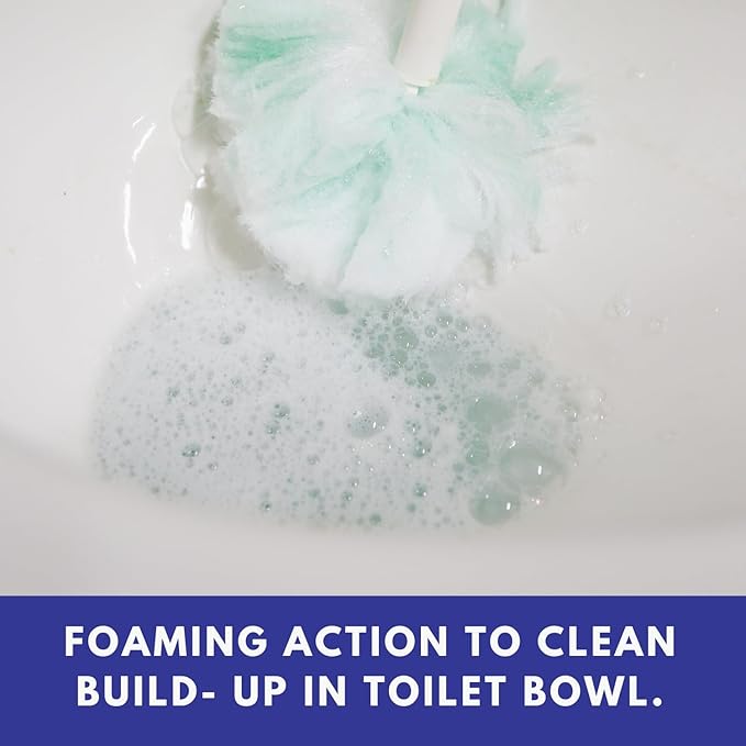 Don Aslett Foam & Flush Toilet Bowl Cleaner (32 Oz Bottle, Pack of 2) Eco Friendly, Biodegradable Organic Acid Formula | Cleans, Brightens, Deodorizes