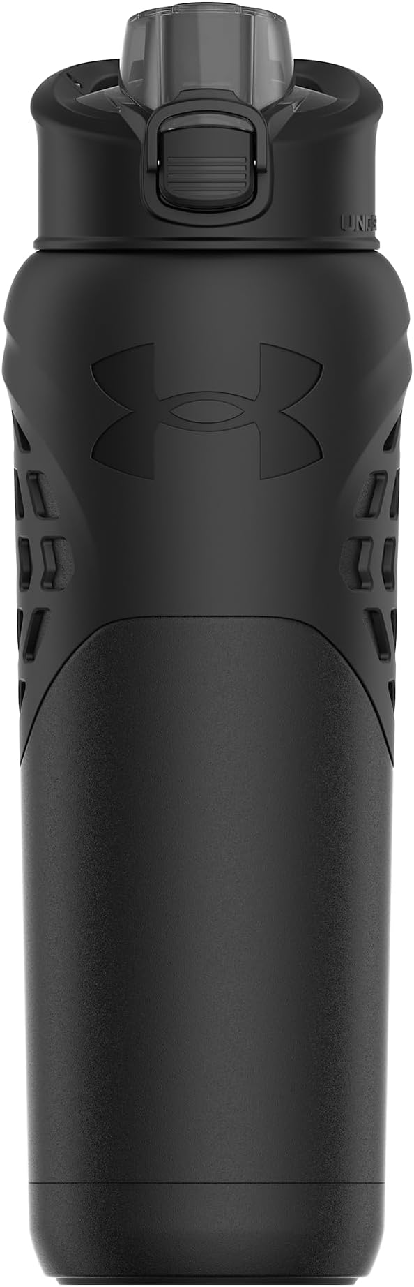 Under Armour 24Oz Stainless Steel Water Bottle, Insulated, Carabiner Easy Carry Hook, Leak Proof, Kids & Adults, All Sports, Gym