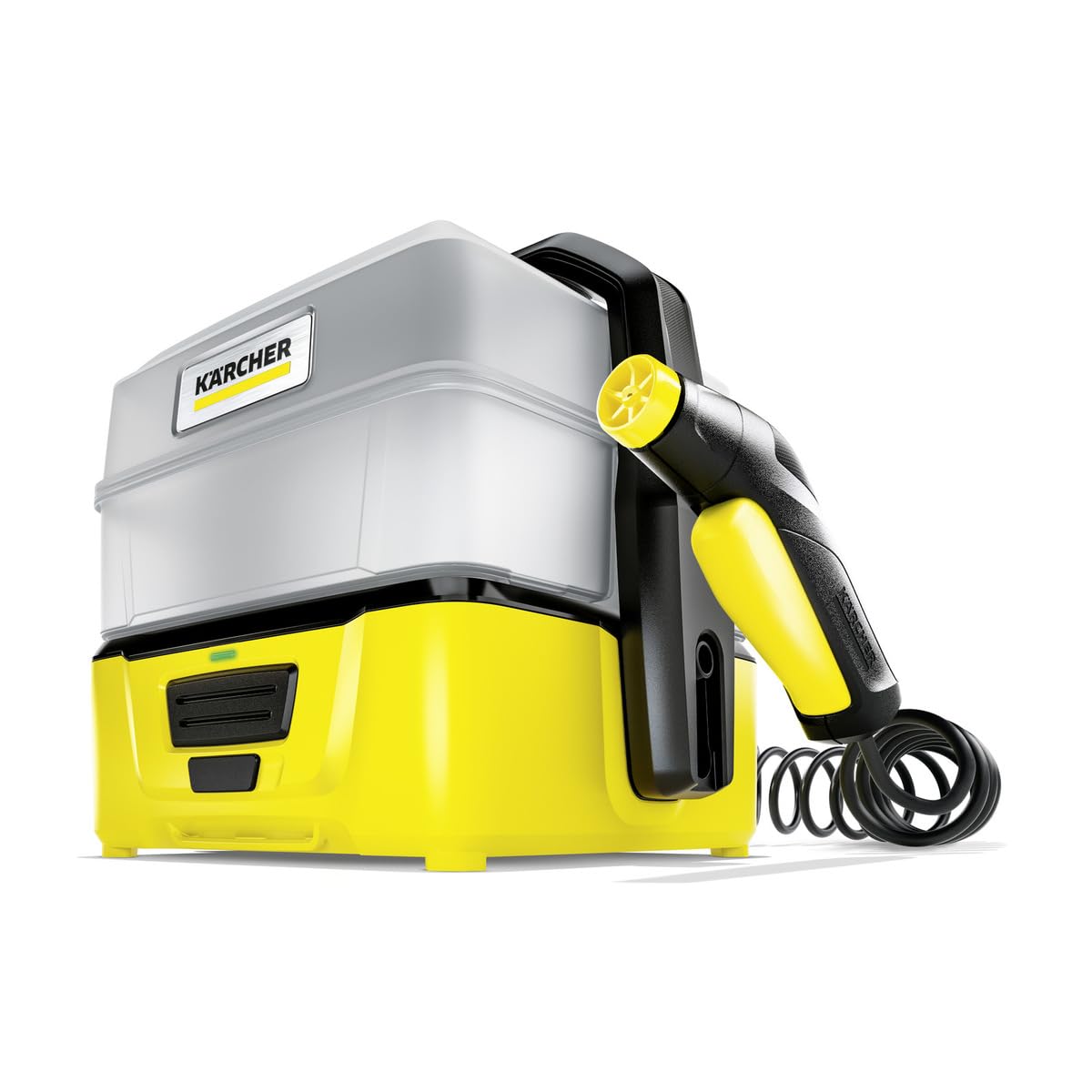 Kärcher OC 3 Plus Mobile Outdoor Cleaner, 1.8 gal. Water Tank, Spray Gun and Hose, Battery Operated, for on-The-go Cleaning, 72 PSI