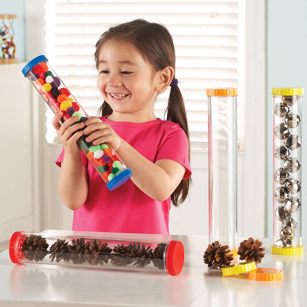 Learning Resources Primary Science Sensory Tubes - Toddler Toys, Homeschool Supplies, Fine Motor Skills, Calm Down Bottle, STEM Manipulatives, Preschool Activities, Montessori Games, Gifts for Kids