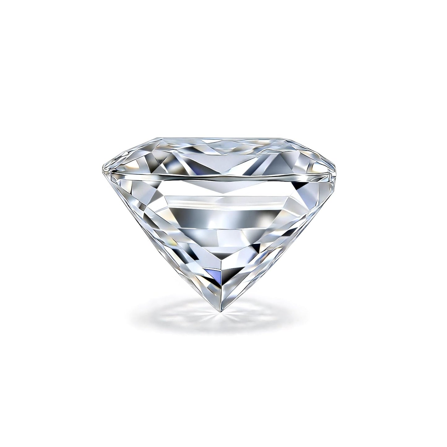 1-5 Carats Moissanite Loose Stone Lab Grown Synthetic Diamond Loose D Color Round/Oval/Heart/Princess/Cushion/Asscher/Pear/Marquise/Radiant/Emerald Cut Moissanite Loose Gem Stones for Ring Pendant Jewelry Making Gift (Princess Cut, 1 Carats)