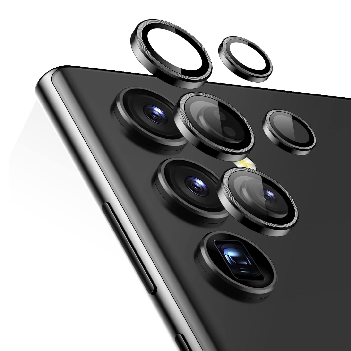 Esr For Samsung Galaxy S23 Ultra Camera Lens Protector, Scratch-Resistant Hd Clarity Ultra-Thin 9H Tempered Glass With Aluminum