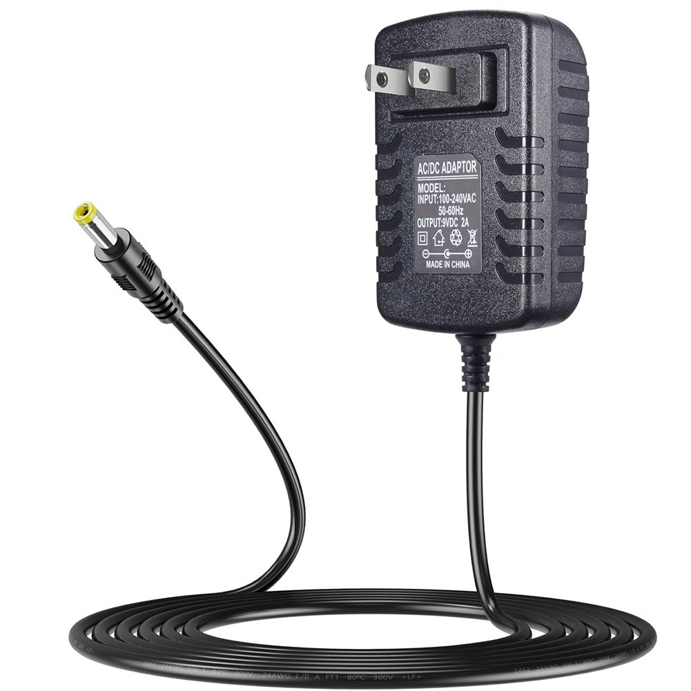 SoulBay 9V Power Supply Charger for Korg KA350 KA-350 Volca Bass FM Monologue Beats Keys Kick Sequencer Analog Rythm Synthesizer
