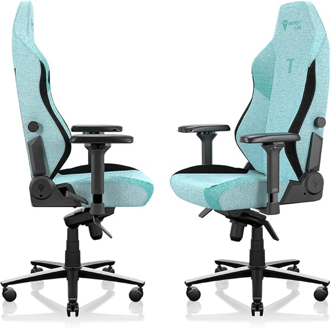 Secretlab Titan Evo Mint Green Gaming Chair - Reclining, Ergonomic & Heavy Duty Computer Chair with 4D Armrests, Magnetic Head Pillow & Lumbar Support - Big and Tall Up to 395lbs - Green - Fabric