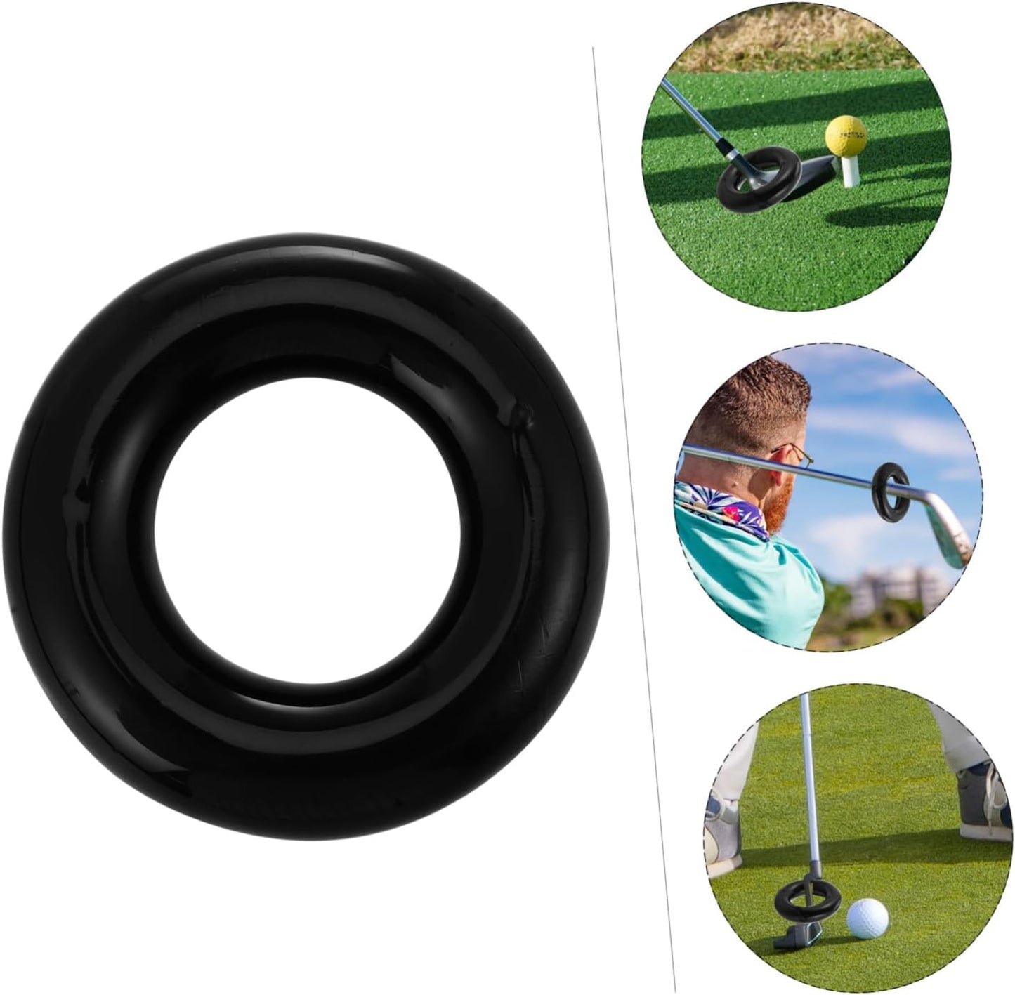 Golf Swing Weight Ring Professional Training Aid for Muscle Building and Flexibility Improvement Weighted Practice Tool for Strength Distance Control Enhancement