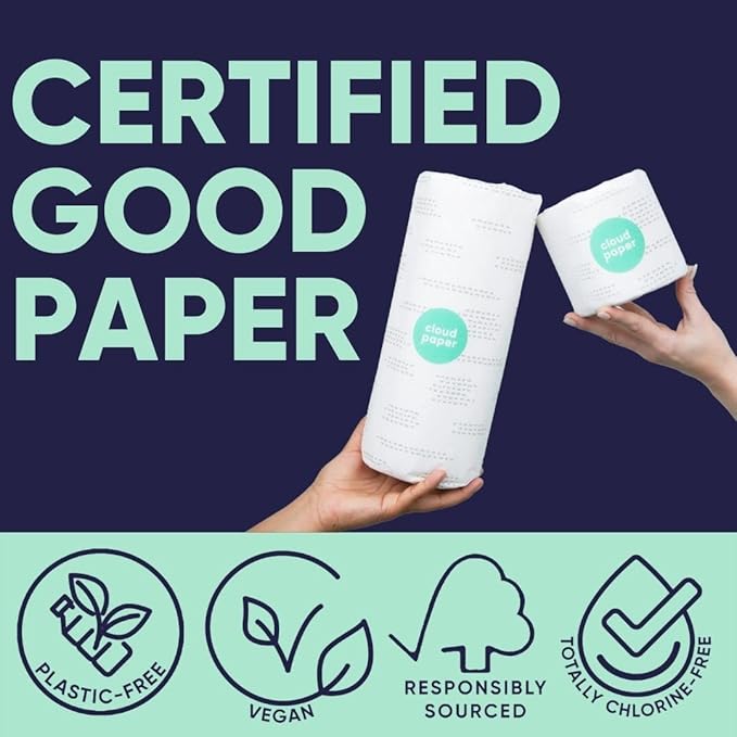 Bamboo Toilet Paper, Paper Towels, and Tissues - Compact Bundle Box for Eco-Friendly Households - 12 rolls bamboo toilet paper, 3 rolls bamboo paper towels, and 2 boxes bamboo facial tissues