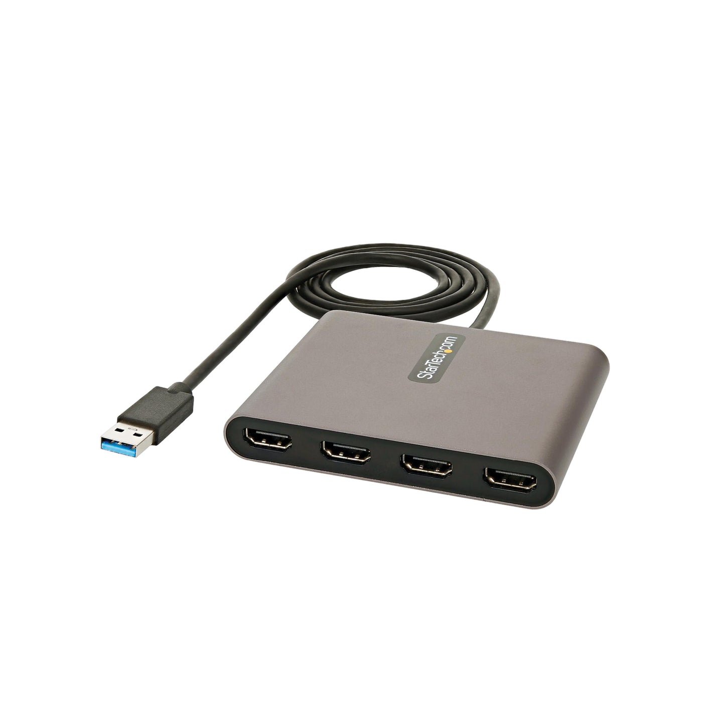 Startech.Com Usb 3.0 To Quad Hdmi Adapter, Usb To 4X Hdmi Monitor Converter For Windows, Taa (No Support For Macos/Chromeos/Linu