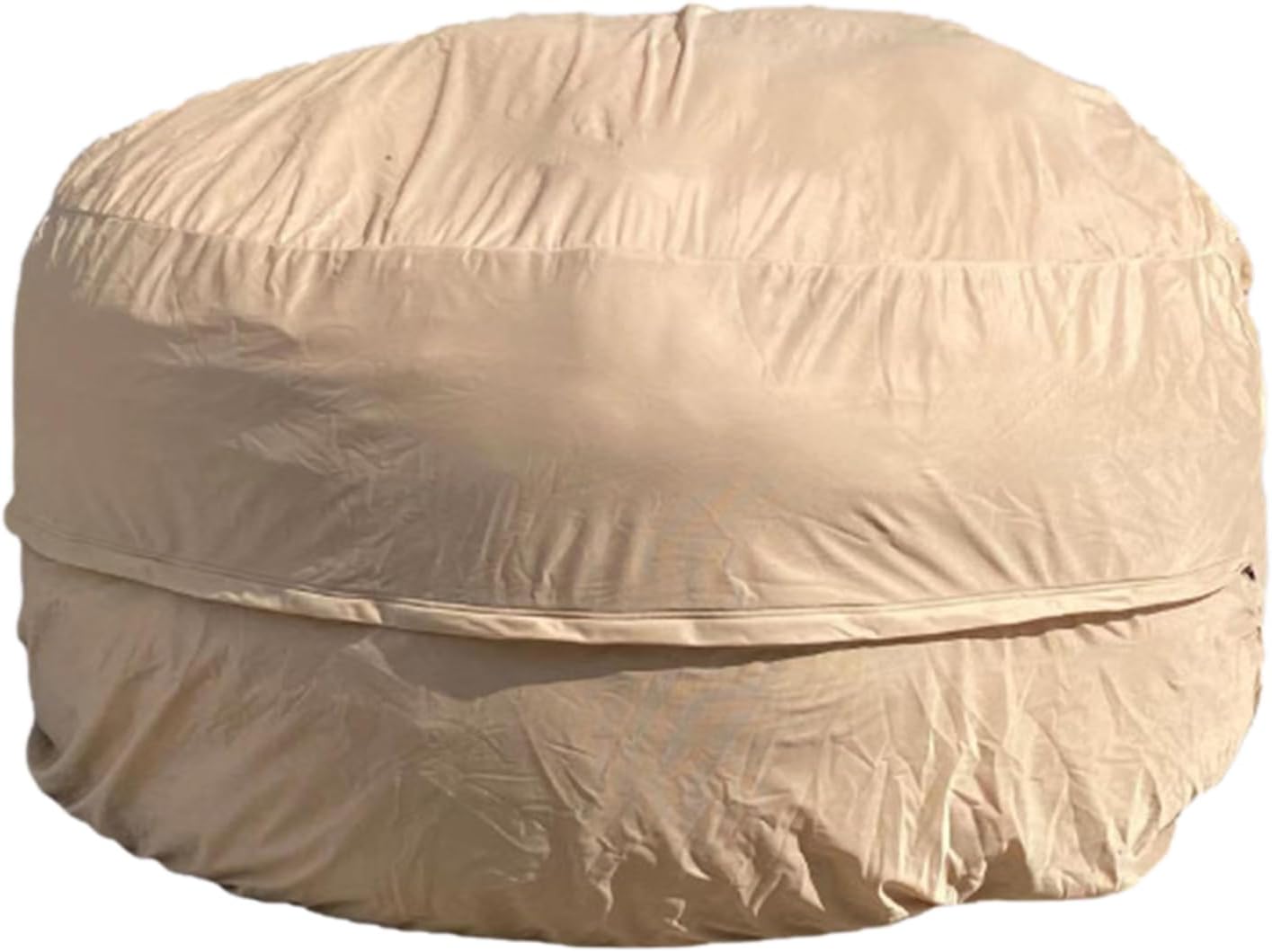 Reusable Beanbag Chair Inner Lining Cover for Pack Bean Filler EPP EPS Shredded Memory Foam and Wash Needs, 3.5 FT