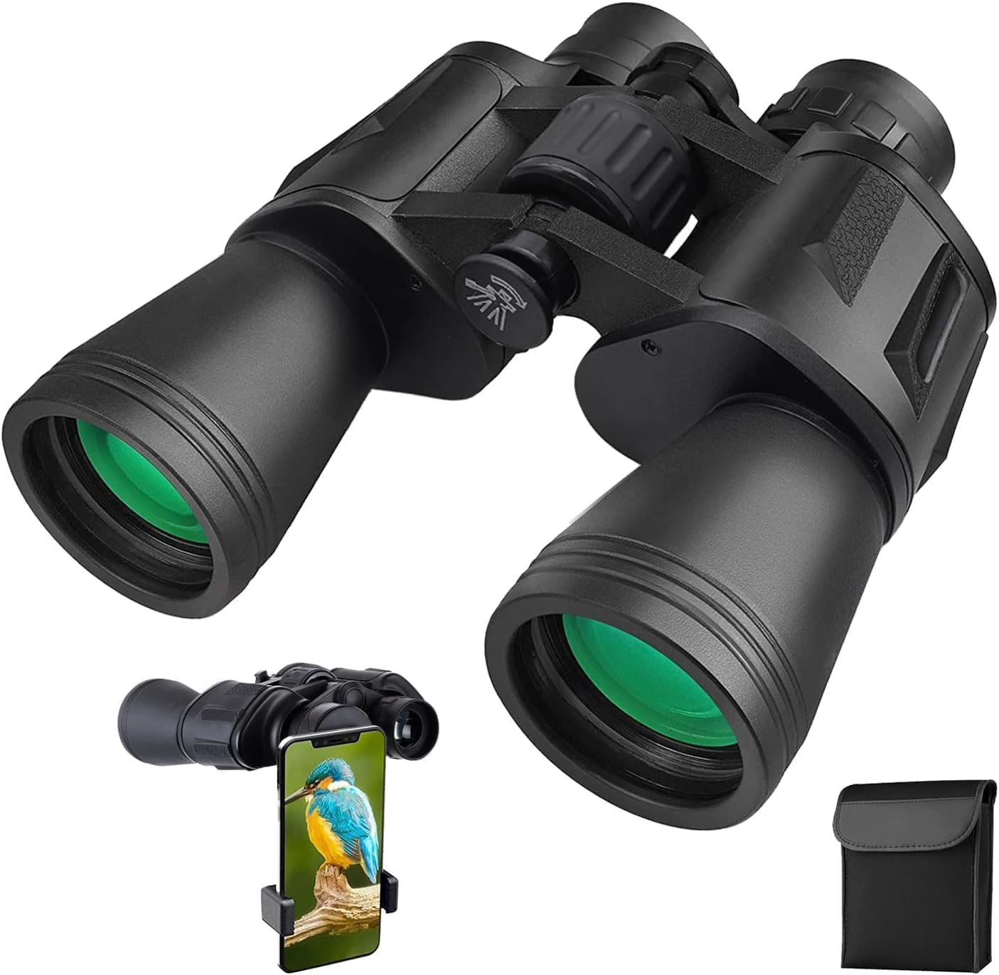 20x50 Binoculars for Adults, HD High Powered Professional Binoculars for Bird Watching Travel Stargazing Concerts Outdoor Sports