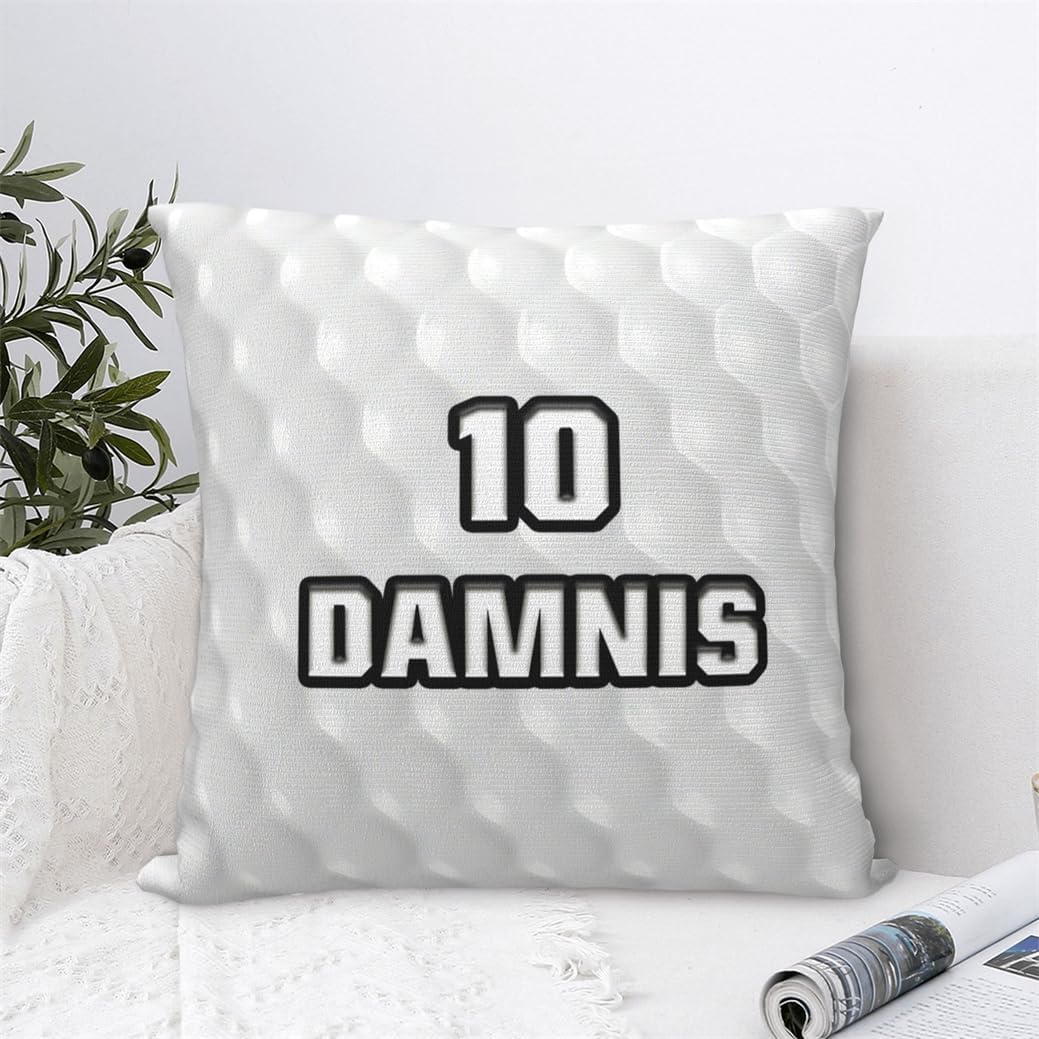 Golf Lovers Home Decor Gifts Personalized Sport Enthusiast Pillowcase Gifts Custom Name Funny Ball Sport Theme Throw Pillow Cover Customized Funny Ball Theme Golf Throw Pillowcase for Sofa Bedding