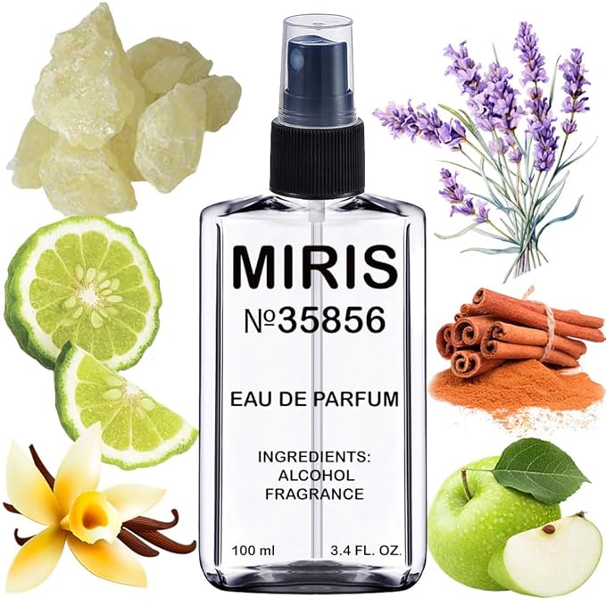 MIRIS No. 35856, Inspired by Shaik 77, Long-Lasting Eau de Parfum for Men, Spray 3.4 Fl Oz / 100 ml