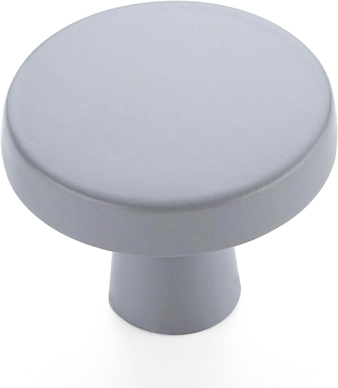 Ravinte 30 Pack Drawer Pulls 1-1/4 Inch Kitchen Cabinet Knobs Solid Round Dresser Drawer Knobs Grey Dresser Knobs Drawer Knobs Simple Cabinet Hardware for Cupboard Drawer Pulls