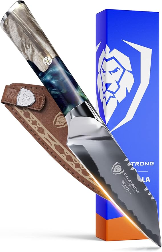Dalstrong Valhalla Series Chef Knife 8" Bundled with Paring Knife 4" Gift Set