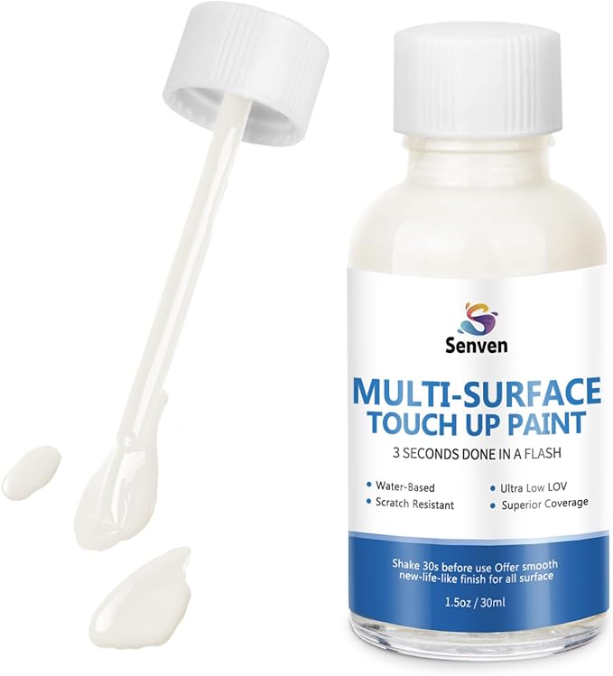 Appliance Paint Biscuit Appliance Touch Up Paint Biscuit Surface Touch Up Paint Pen Scratch Repair for Appliances Refrigerator Metal Surfaces Dishwasher Dryer Microwave Washers Biscuits